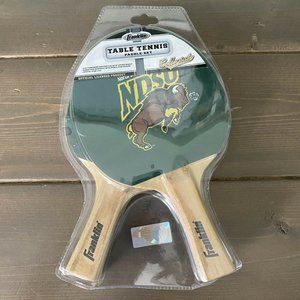 2 of Franklin Sports North Dakota State Bison NCAA Ping Pong Table Tennis Paddle